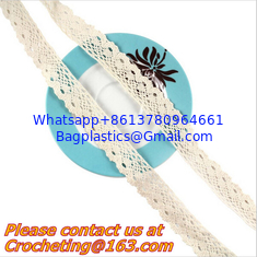 China Cotton Lace Accessories Lace Decorative Lace HomeTextile Trim COTTON/CLUNY CROCHET LACE supplier