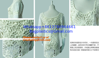 China Fashion Cotton Women, Sweet Self-cultivation, Candy Color Back-Hollow Crochet, Knit Blouse supplier