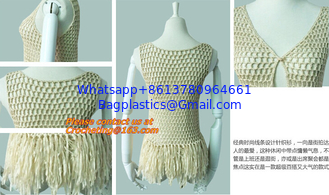China New Sweet Thin Sweater Tops, Girls Bat Sleeveless, Crochet Cardigans, Plain Pattern Loose supplier