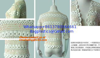 China New Sweet Thin, Sweater Tops, Girls Bat short Sleeve, Crochet Cardigans Fall Plain Pattern supplier
