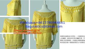 China Knitted, Crocheted, Tassel, wear, tops, Cover Ups, Dress Tops, tassel, knitted, Boho supplier