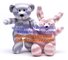 China custom plush toys, crochet monkey toy,custom minion,  panda, toy, cotton yarn custom toys supplier
