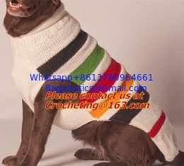 China Easy knit dog sweater, fashion knit pet sweater,dog sweater, Striped Pulllover Pet dog supplier