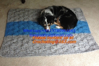 China Grey Knitted Blanket,blanket,wool blanket, sweater, crochet Pet Sweater, knit dog sweaters supplier