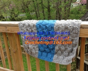China Colorful knit blanket, handmade wool blanket, knit blanket, knit dog sweater, Cable Knitte supplier
