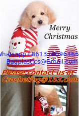 China Retail Teddy Chihuahua Fashion Dog Puppy snowflake Pet Jumper Knit Dog Sweater Pink Blue X supplier