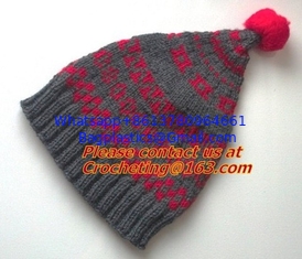 China New High Fashion Soft Chunky Acrylic Cable Knitted Multicolor Beanie, Newest Style Crochet supplier