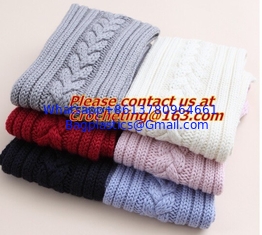 China Knit Grey Scarf,Custom acrylic knitted scarf, Knit Scarf, Fashion hand knitted wool shawl supplier