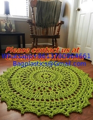 China Handmade crochet rug, Acrylic blanket knit carpet, Hand knit blanket, rug, carpet, blanket supplier