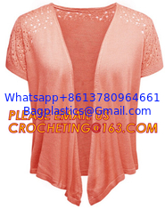 China Full Needle Waved Blanket Women's Cardigan, Novelty Stitch Long Sleeve Pointelle Lace Women Long Cardigan supplier