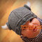Infant Handmade Crochet Winter Hat Kid Viking Horns Hat Knitted Hat supplier