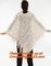 Crochet Scarf Women Pashmina Fur Designer Wrap Scarf Handmade Crocheted Multiwearing supplier