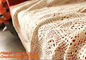Vintage Handmade Crocheted Tablecloths, Tablemat, Corcheted Lace Table linen, Tablecloth supplier