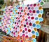 Hand-Woven Daisy colored stripes Crochet blanket flowers wallpaper table cloth crochet sof supplier
