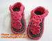Crochet newborn baby girl summer shoes baby moccasins hand knitted baby sandals crochel supplier