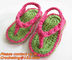 infants/young children sandals,hot sale baby indoor slippers bare foot toddler shoes croch supplier