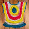 Crochet pullover, spring summer women's crocheted sleeveless pull over top with stretch supplier