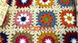 New Retro Daisy Handmade Woolen crochet Sleeping blanket Sofa Bed Casual Nap Throw Fashion supplier