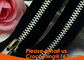 Fashion garment accessory lace zipper decorative zipper for fashion dress supplier