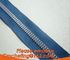 colorful garment pants resin zipper, colorful garment #5 nylon zipper with metal slider supplier