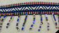 Long beads Tassel Fringe, Wholesale beads Tassel Fringe, Tassel and Fringe for clothing, beaded tassels curtains, beadsc supplier