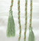 9cm polyester tassel with cord for curtain garments polyester Handmade decoration tassel, supplier