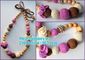 Teething toybaby shower gift, Teeting Necklace for Breasfeeding supplier