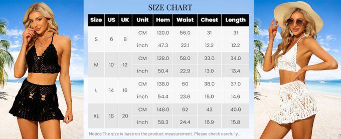 Bikini Set Hollow Out Cami Top Mini Skirt Summer Beach Crochet Knit Sets Swimwear Cover Up Fashion Beach Hand Crochet Shawl Capelet Skirt Knitted Texture