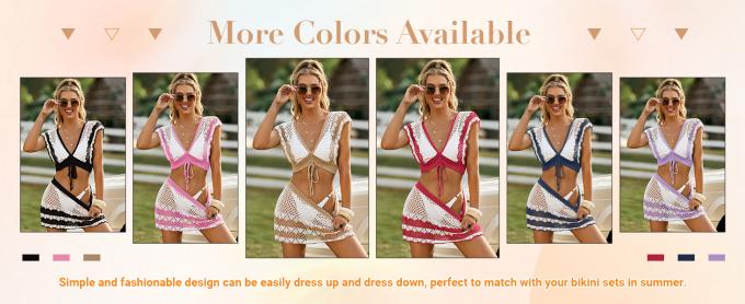 Bikini Halter Top Handmade Crochet Crop Top Fashion Accessories Swimsuit Bra Set Crochet Bikini Handmade Knitted Crochet Swimsuit Beach Overskirt Swimsuit Cover Ups