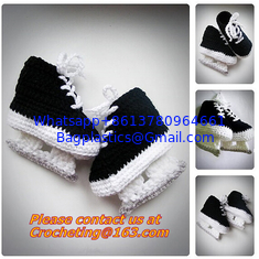 China Baby Shoes Infants Crochet Knit Fleece Boots Toddler Girl Boy Wool Snow Crib Shoes Winter Booties supplier