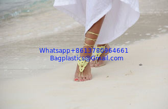 China crochet barefoot sandal, bangle, anklet, bridesmaid accessories,bridal accessories,wedding shoes accessories supplier