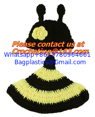 China Chirstmas Gift Lovely Style Toddler Baby Infant Knit Crochet Beanie Photo Photography supplier