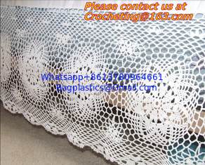 China Crochet, Bedspreads, Bedskirt, knitted, cotton, crocheted, clothes, bed, bedcover, quilt supplier