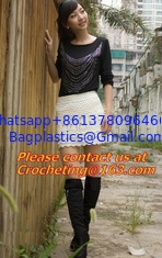 China beach Crochet Skirt, crocheted skirt, hand crocheted, beautiful pattern, fit for ladies supplier