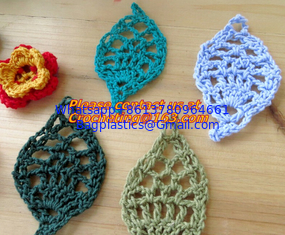 China handmade hook needle crochet diy accessories three-dimensional flower supplier