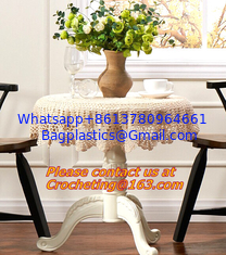 China crochet lace tablecloth tablecloth Sen Department of multi-purpose towel towel fabric sof supplier