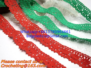 China cotton lace, white cotton lace, trimming lace,crocheted lace for diy,garment accessory supplier