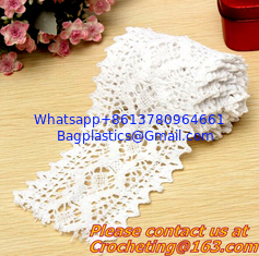 China 5.5cm Good quality white cotton lace, trimming lace,crocheted lace for diy,garment accesso supplier