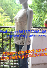 China womens crochet tops feminino women hem tassel sexy tanks top croche new desigual knit vest supplier
