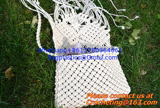 China Messenger Bags, Sexy Desigual Boho, Crochet, Hollow Tassel, HandBags, Ladies Shoulder Bag supplier