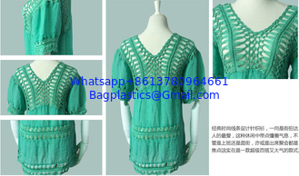 China Blouse Shirts Women Emboridery Long Sleeve Crochet Tops Lace Blusas De Renda Camisa Femini supplier