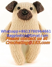 China 100% Hand Knit Toy, Handmade Crocheted Doll, Crochet Stuffed Toy Doll,knitting patterns to supplier