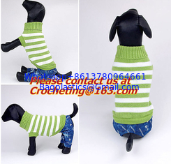 China Dog snowflake pattern jacquard sweater, sweaters, crochet Pet Sweater, knit dog sweaters supplier