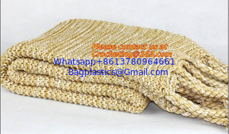 China Tassel Fringe Best Price Chunky Knit Blankets And Throws supplier