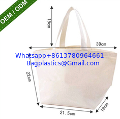 China Promotion Shopping Bag 100% ECO Cotton Foldable Canvas File Tote Bag supplier