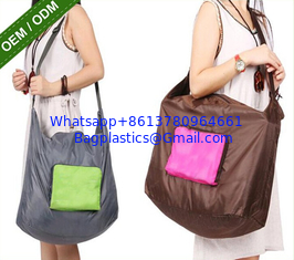 Wholesale Sale Chinese Promotional Foldable Polyester Large Shopping Bags