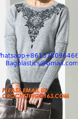China Winter handmade knit wool sweater designs knitwear for Women, Long Sweater Fashion for Old Women,Wool Loose Knitted Swea supplier