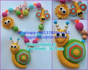 China Amigurumi funny toy Nursing necklace Breastfeeding necklace teething toy supplier