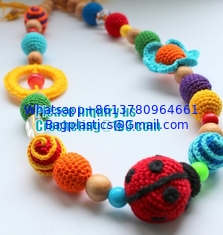 China nursing necklace, Teething necklace, Breastfeeding Necklace supplier