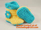 Baby Boy Girl Infant Knit Shoes Handmade Crochet Booties supplier